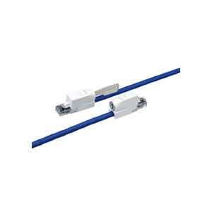 プリンストン　ＣＡＴ６対応　鍵付ＬＡＮケーブル　ブルー　ＰＴＣ−ＬＰ６ＢＵ３　１本（お取寄せ品)