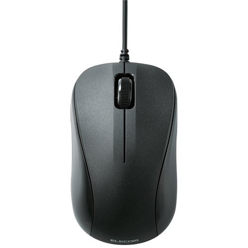 ＵＳＢ光学式マウス　３ボタン　Ｓサイズ　ブラック　ＲｏＨＳ指令準拠（１０物質）　Ｍ−Ｋ５ＵＲＢＫ／Ｒ...