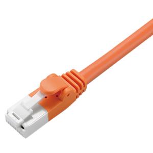 エレコム　Ｃａｔ５ｅ対応ツメ折れ防止ＬＡＮケーブル　オレンジ　２ｍ　ＲｏＨＳ指令準拠　ＬＤ−ＣＴＴ／ＤＲ２／ＲＳ｜tanomail