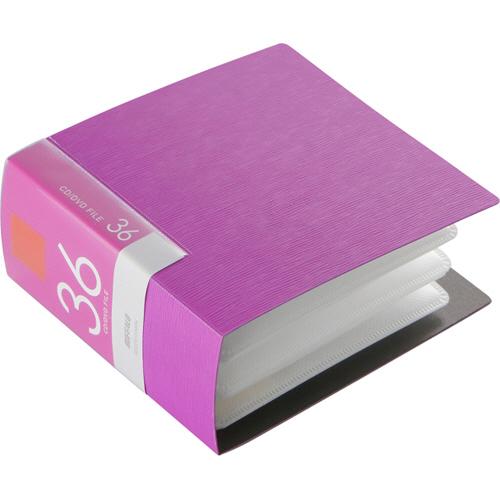 バッファロー　ＣＤ／ＤＶＤファイルケース　ブックタイプ　３６枚収納　ピンク　ＢＳＣＤ０１Ｆ３６ＰＫ