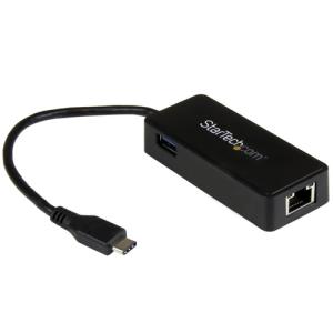 ＳｔａｒＴｅｃｈ．ｃｏｍ　ＵＳＢ−Ｃ接続ギガビット有線ＬＡＮ変換アダプタ（ＵＳＢ　３．０ポート　ｘ１付き）　ＵＳ１ＧＣ３０１ＡＵ　１個 （お取寄せ品）｜tanomail