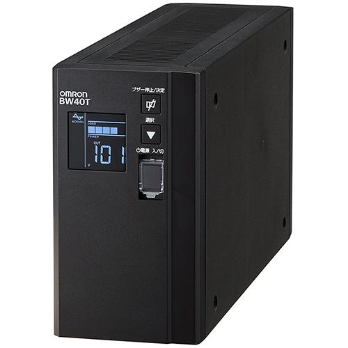 オムロン　ＵＰＳ　無停電電源装置（常時商用給電／正弦波出力）　４００ＶＡ／２５０Ｗ　ＢＷ４０Ｔ　１台