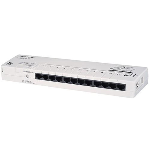 パナソニックＥＷネットワークス　レイヤ２　タップ型スイッチングハブ　Ｓｗｉｔｃｈ−Ｓ１２Ｅ　１２ポー...