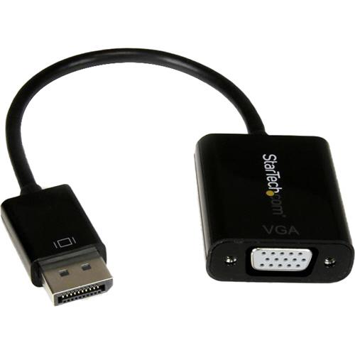 ＳｔａｒＴｅｃｈ．ｃｏｍ　ＤｉｓｐｌａｙＰｏｒｔ　１．２−ＶＧＡ変換アダプタ　１９２０×１２００　ブ...