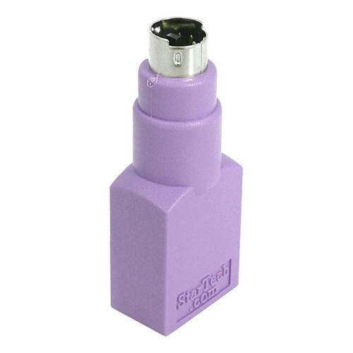 ＳｔａｒＴｅｃｈ．ｃｏｍ　ＵＳＢキーボード対応　ＵＳＢ−ＰＳ／２変換アダプタ　ＵＳＢ　Ａ（メス）−Ｐ...