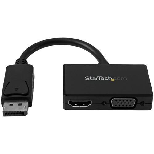 ＤｉｓｐｌａｙＰｏｒｔ−ＨＤＭＩ／ＶＧＡ変換アダプタ　ツーインワン（２−ｉｎ−１）　トラベルＡＶアダ...