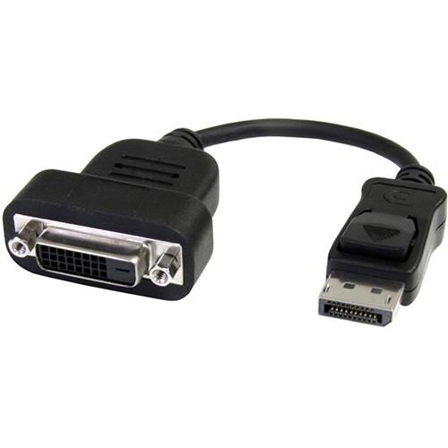 ＤｉｓｐｌａｙＰｏｒｔ−ＤＶＩアクティブ変換アダプタ　ＤｉｓｐｌａｙＰｏｒｔ（オス）−ＤＶＩ−Ｄ（メ...