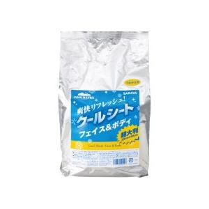 サラヤ　フェイス＆ボディ用クールシート　クールリフレ　つめかえ用　１パック（７０枚）