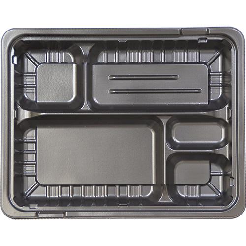 エフピコ　ＭＳＤ箱弁　２６−２０−１　本体　黒　１パック（５０個）