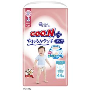 大王製紙　グーンプラス　やわらかタッチ　パンツ　Ｌサイズ（９−１４ｋｇ）　１パック（４４枚）