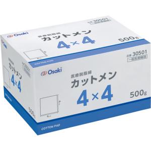 オオサキメディカル　オオサキカットメン　４×４ｃｍ　５００ｇ　３０５０１　１箱｜tanomail