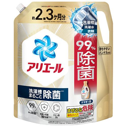 Ｐ＆Ｇ　アリエール　ジェル　除菌プラス　つめかえ用　超ウルトラジャンボサイズ　１．７２ｋｇ　１パック
