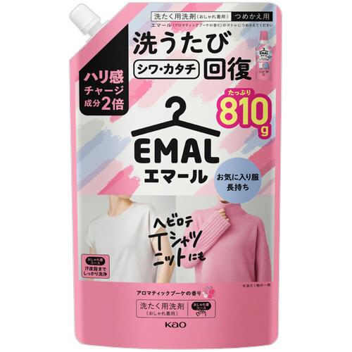 花王　エマール　アロマティックブーケの香り　つめかえ用　８１０ｇ　１個
