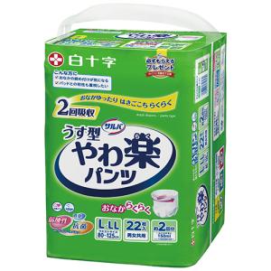 白十字サルバやわ楽パンツ　新品8パック 白十字 サルバ やわ楽パンツ しっかり長時間L-LL お試しパック 1