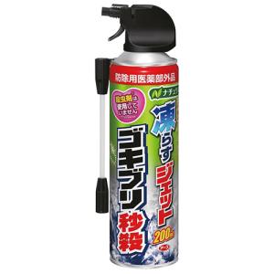 アース製薬　ナチュラス　凍らすジェット　ゴキブリ秒殺　２００ｍｌ｜tanomail