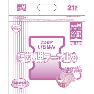 エルモアいちばん伸縮テープ止めスリムタイプMサイズ8袋合計176枚 たのめーる】カミ商事 エルモア いちばん 伸縮テープ止め