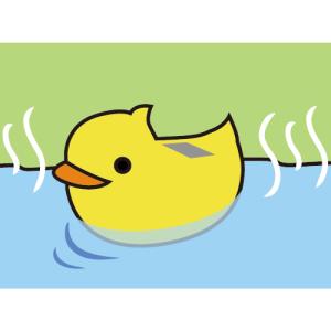 ドリテック デジタル湯温計 ガーくん イエロー...の詳細画像2