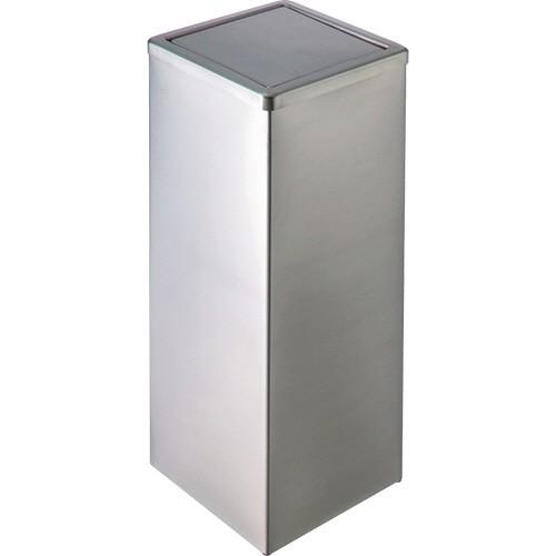 テラモト　ステンレス角型屑入　ＧＰＸ−４１Ｋ　２０Ｌ　ＳＵ−９５５−２５０−０　１台