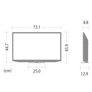 AQUOS GE1ライン 液晶テレビ 32V型...の詳細画像2