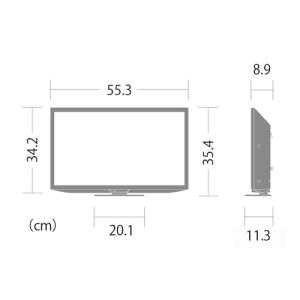 AQUOS GF1ライン 液晶テレビ 24V型...の詳細画像2