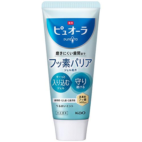 花王　薬用ピュオーラ　バリア　ジェル　ハミガキ　１１５ｇ　１本