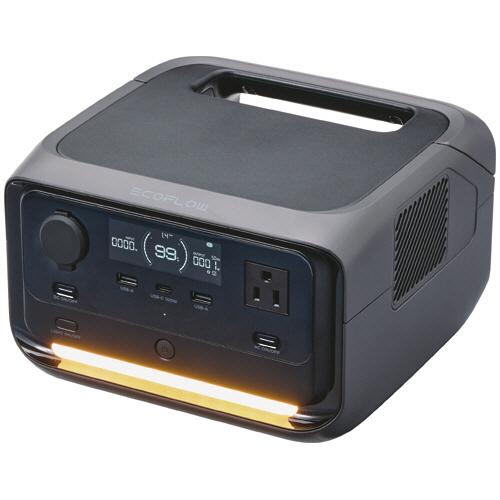 エコフロー　ポータブル電源　Ｒｉｖｅｒ３　Ｐｌｕｓ　２８６Ｗｈ　ＥＦＲＩＶＥＲ３ＰＬＵＳ−ＪＰ−ＣＢ...