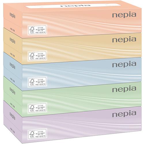 王子ネピア　ネピアティシュ２００　２００組／箱　１パック（５箱）