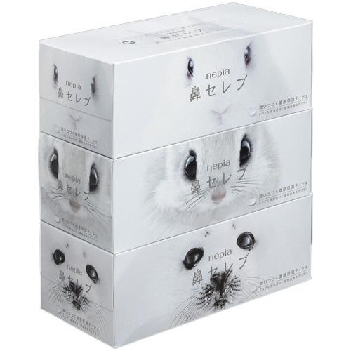 王子ネピア　ネピア　鼻セレブティシュボックス　２００組／箱　１パック（３箱）