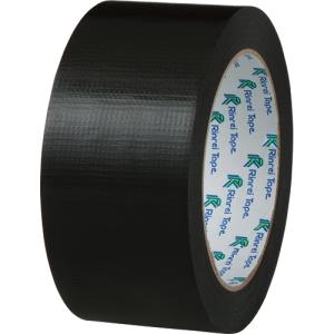 リンレイテープ　ＰＥワリフカラーテープ　５０ｍｍ×２５ｍ　黒　６７４クロ　１巻｜tanomail