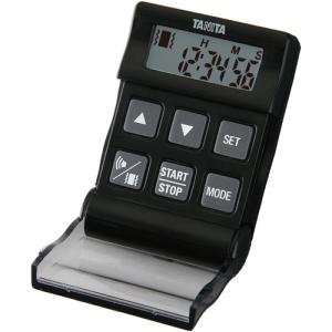 タニタ　デジタルタイマー　バイブレーションタイマー　クイック　ブラック　ＴＤ−３７０Ｎ−ＢＫ　１個（お取寄せ品)