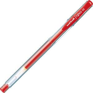 三菱鉛筆　ゲルインクボールペン　ユニボール　シグノ　エコライター　０．５ｍｍ　赤　ＵＭ１００ＥＷ．１５　１本｜tanomail