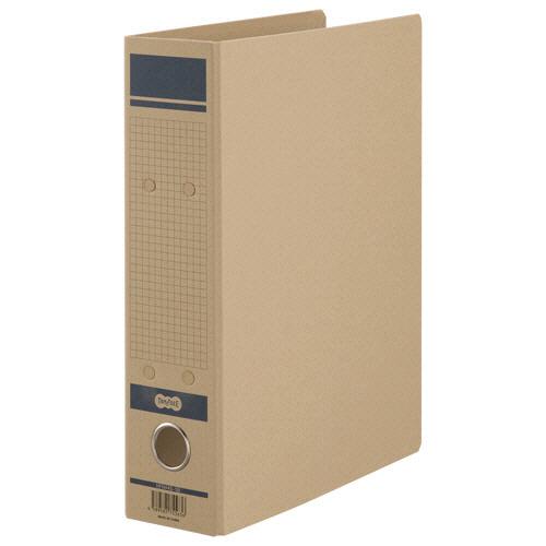 TANOSEE　保存用ファイルＮ（片開き）　Ａ４タテ　５００枚収容　５０ｍｍとじ　青　１冊