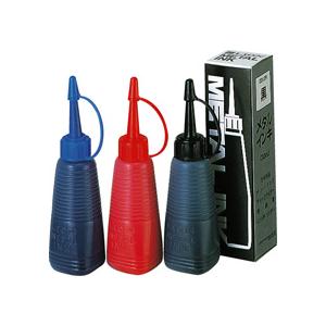 ライオン事務器　メタルインキ　赤　３０ｍｌ　２０７−８０　１個