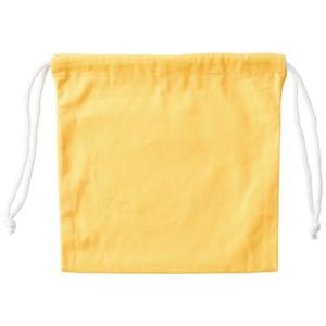 三栄産業　１１号帆布硬貨集金用巾着袋　レモン　ＫＣ２５２５ＳＥＴ５−０４　１パック（５枚）｜tanomail