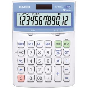 CASIO（カシオ） 計算チェック機能付き電卓 12桁 DJ−120W−N