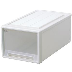天馬　Ｆｉｔｓ　フィッツケース　５３−３０Ｍ　ホワイトクリア　１個