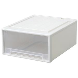 天馬　Ｆｉｔｓ　フィッツケース　５３−４４Ｍ　ホワイトクリア　１個