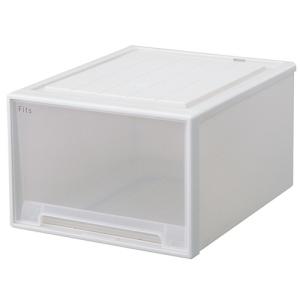 天馬　Ｆｉｔｓ　フィッツケース　５３−４４Ｌ　ホワイトクリア　１個