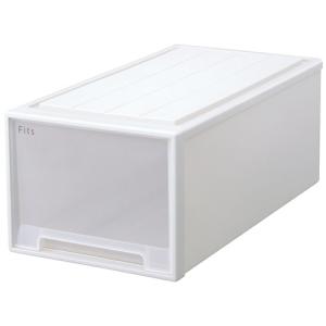 天馬　Ｆｉｔｓ　フィッツケース　７４−３９Ｌ　ホワイトクリア　１個