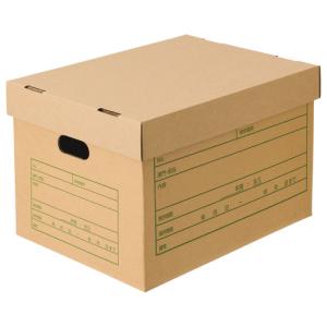 TANOSEE　文書保存箱（フタ式）　Ａ４用　１パック（６個）