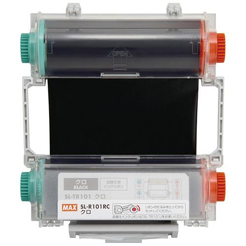 マックス　ビーポップ　１００タイプ　インクリボン　６０ｍ　黒　ＳＬ−Ｒ１０１ＲＣ　１個