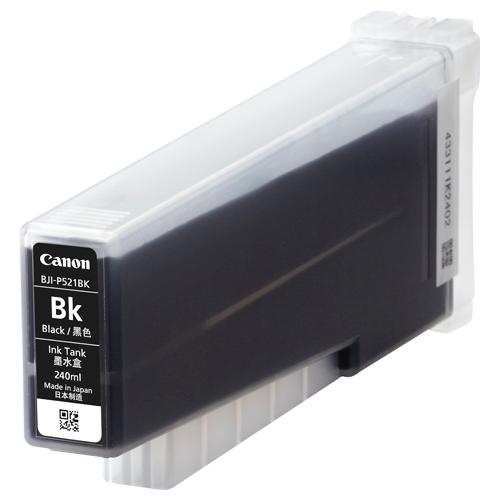 インクタンク　ＢＪＩ−Ｐ５２１ＢＫ　ブラック　７６３６Ｂ００１　１個（お取寄せ品)