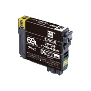 EPSON 純正、エコリカ　インクカートリッジ エコリカ エコリカ リサイクルインクカートリッジ ブラック