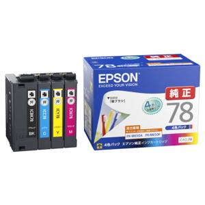 エプソン（EPSON） IC4CL78 4色パック 純正 インクカートリッジ〇送料