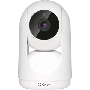 YAMAZEN Qriom 見守りカメラ WATCH＆TALK ホワイト QIP−C01 1台