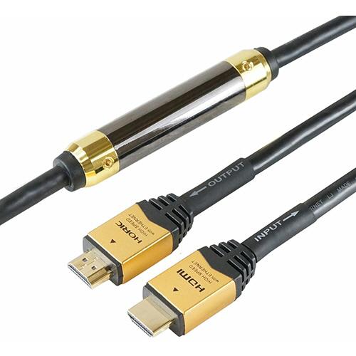 ホーリック　イコライザー付き　ＨＤＭＩケーブル　ゴールド　３０ｍ　ＨＤＭ３００−５９５ＧＤ　１本