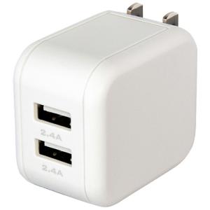  MOTTERU USB 2.4A+2.4A 2台同時充電