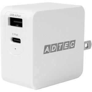 アドテック　ＰｏｗｅｒＤｅｌｉｖｅｒｙ対応　急速充電器　６５Ｗ　ホワイト　ＡＰＤ−Ａ０６５ＡＣ−ＷＨ　１個｜tanomail