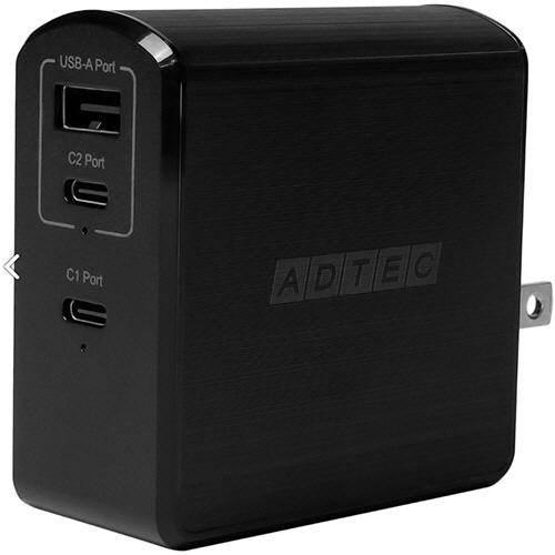 アドテック　ＰｏｗｅｒＤｅｌｉｖｅｒｙ対応　急速充電器　１０５Ｗ　ブラック　ＡＰＤ−Ａ１０５ＡＣ２−...