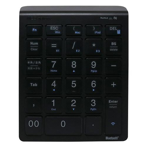 ナカバヤシ　ＭＣＯ（ミヨシ）　Ｂｌｕｅｔｏｏｔｈテンキー　ブラック　ＴＥＮＢＴ０２／ＢＫ　１個